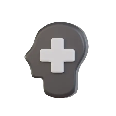 Mental Health Profile  3D Icon