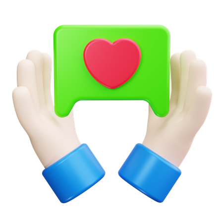 Mental Health Support  3D Icon