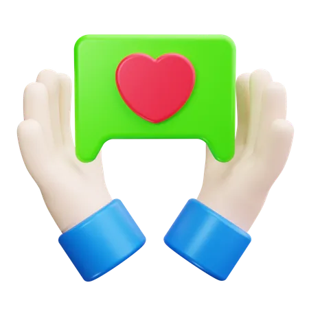 Mental Health Support  3D Icon