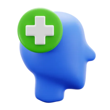 Psychology Mental Health Mind Therapy 3 D Icon Illustration Render Design 3D Icon