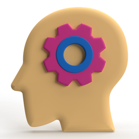 Configuração mental  3D Icon