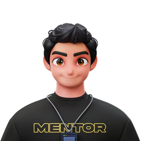 Mentor  3D Icon