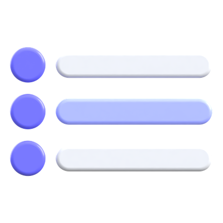Speisekarte  3D Icon