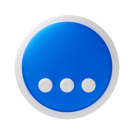 Menu  3D Icon