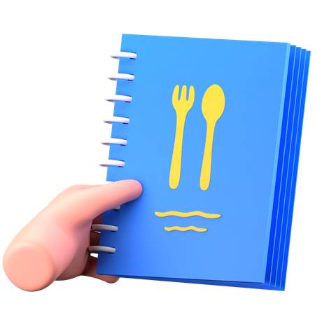 Menu  3D Icon