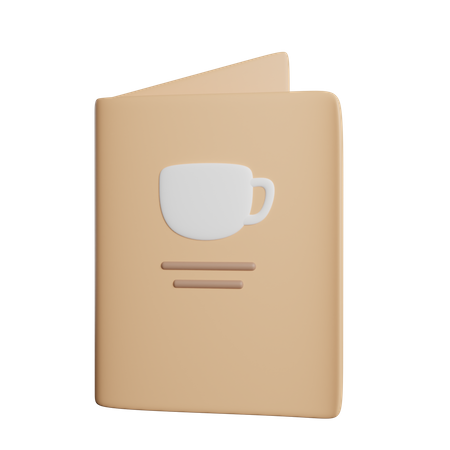 Menu  3D Icon