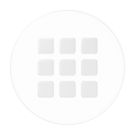 Menu  3D Icon