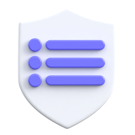 Menu  3D Icon