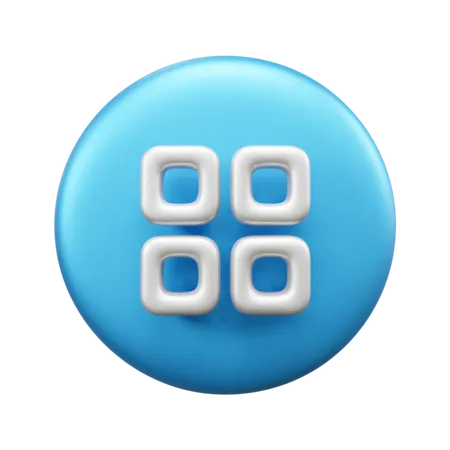 Menu  3D Icon