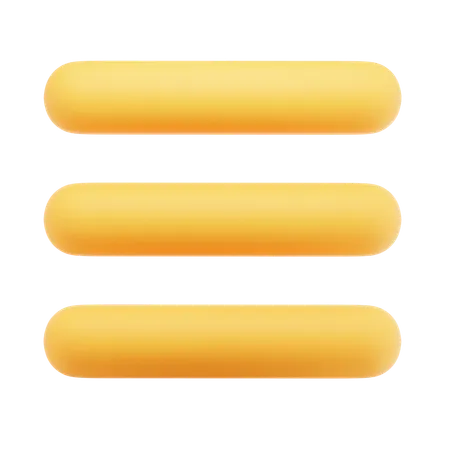 Menu  3D Icon