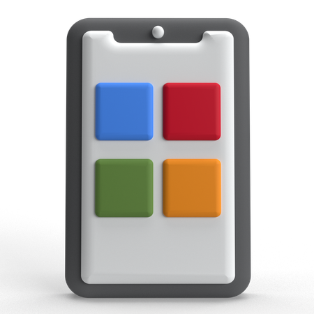 Menu  3D Icon