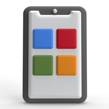 Menu  3D Icon