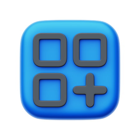 Applications de menu  3D Icon