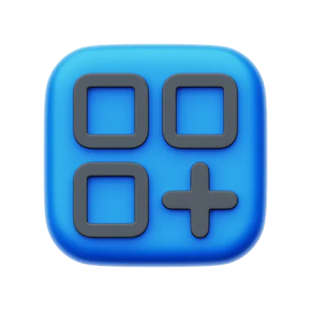 Applications de menu  3D Icon