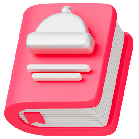 Menu Book  3D Icon