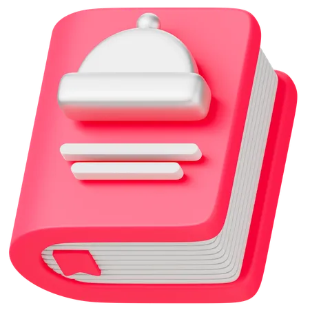 Menu Book  3D Icon