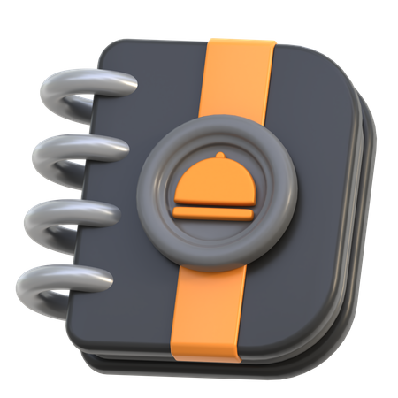 Menu Book  3D Icon
