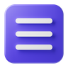 3d menu button emoji