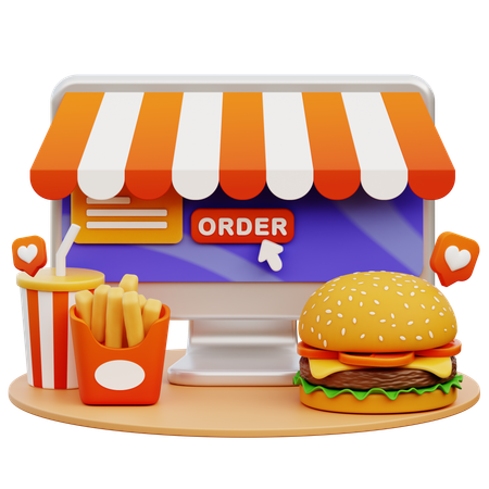 Menu Screen Order  3D Icon