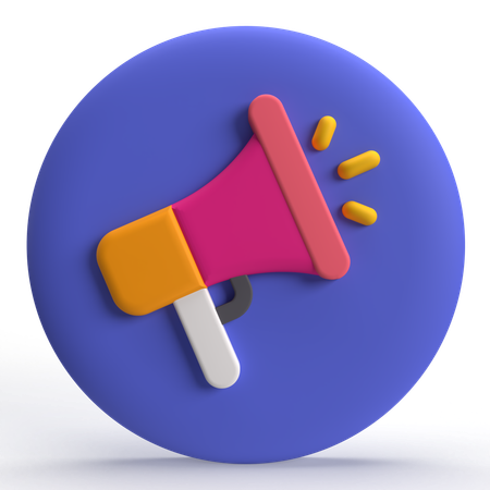 Marketing  3D Icon