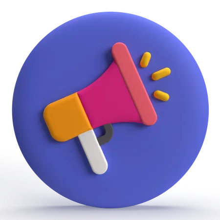 Marketing  3D Icon