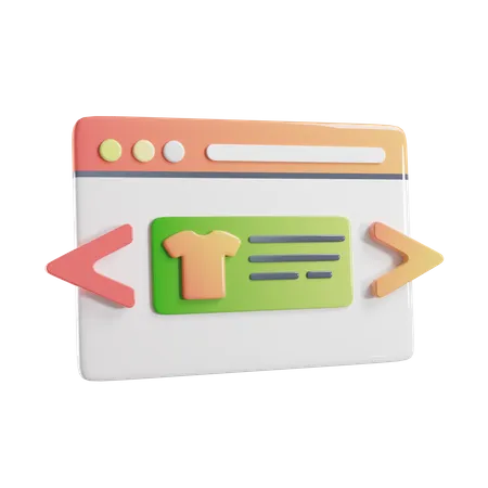 Mercado  3D Icon