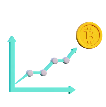 Mercado alcista  3D Icon