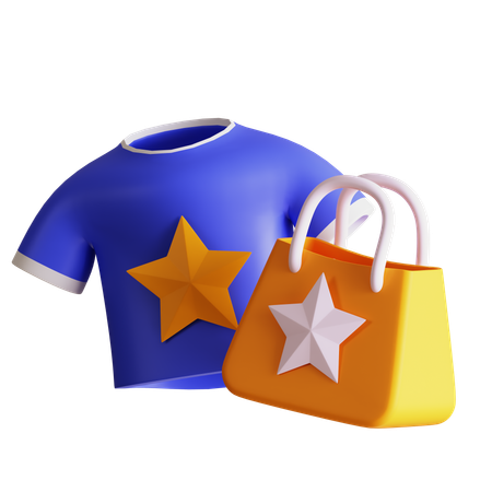 Merch  3D Icon