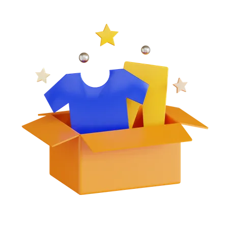 Merchandise  3D Icon