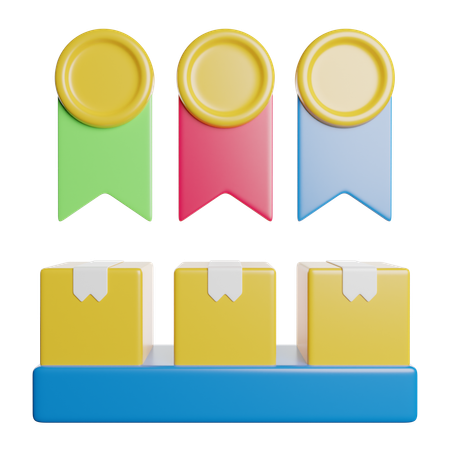 Merchandise  3D Icon