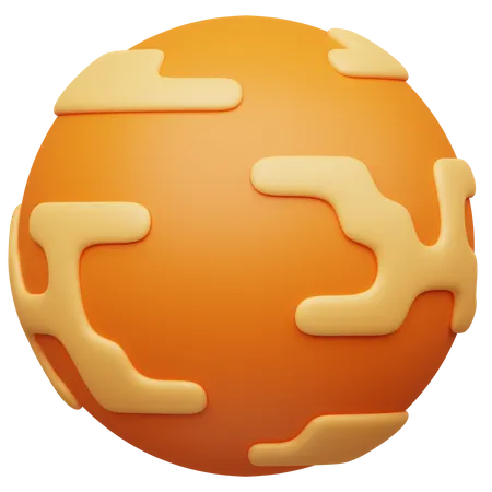 Mercure  3D Icon