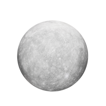 Mercury  3D Illustration