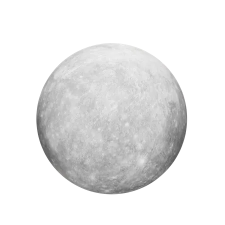 Mercury  3D Illustration