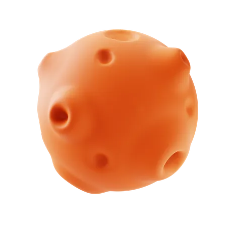 Mercury Planet 3 D Icon 3D Icon
