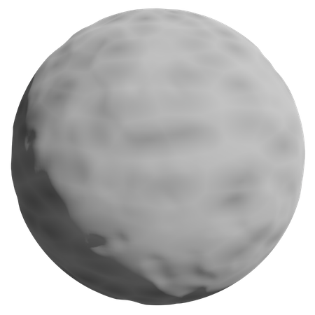 Mercury Planet  3D Icon