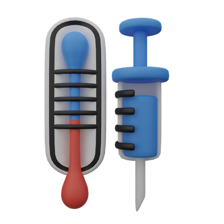 Mercury Thermometer  3D Icon