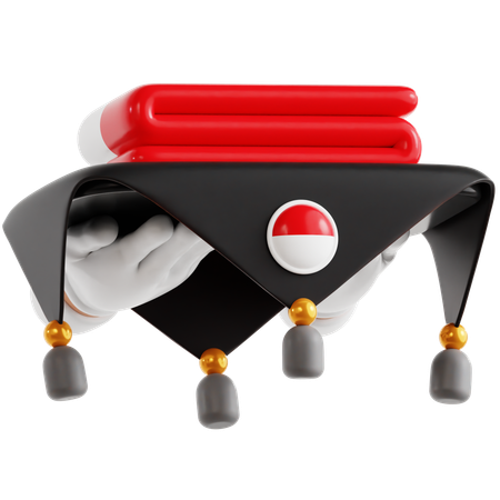 Merdeka  3D Icon