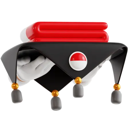 Merdeka  3D Icon