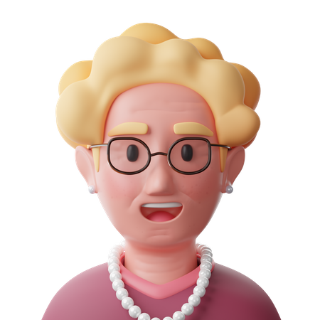 Mère d'âge moyen  3D Icon