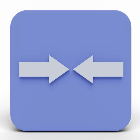 Merge  3D Icon