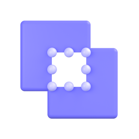 Merge  3D Icon