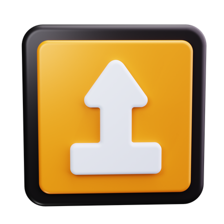 Merge Sign  3D Icon