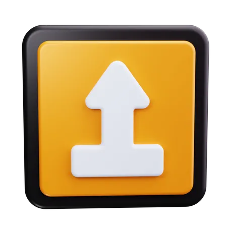 Merge Sign  3D Icon