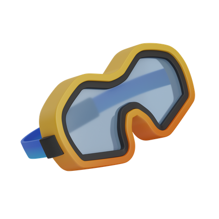 Mergulho  3D Icon