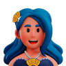 mermaid emoji 3d
