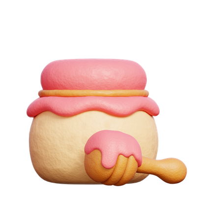 Mermelada  3D Icon