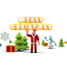 merry christmas emoji 3d