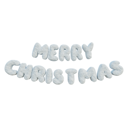 Merry Christmas  3D Icon