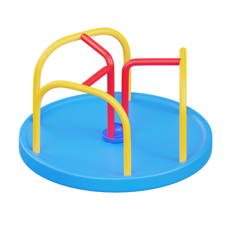 Merry Go Round  3D Icon