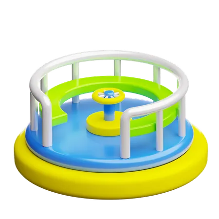 Merry Go Round  3D Icon